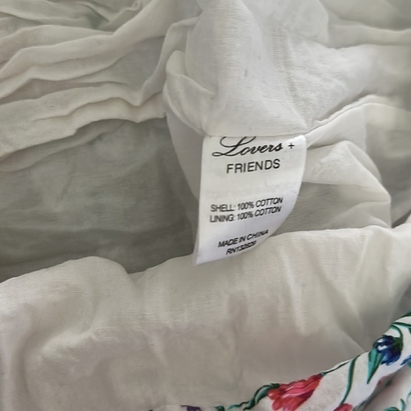 Lovers + Friends Ditsy Floral Long Sleeve Ruched Mini Dress Lovers and Friends - Picture 9 of 10